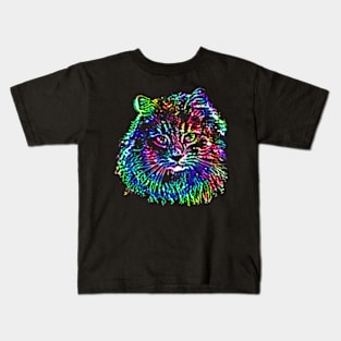 Glow Kitty Kids T-Shirt